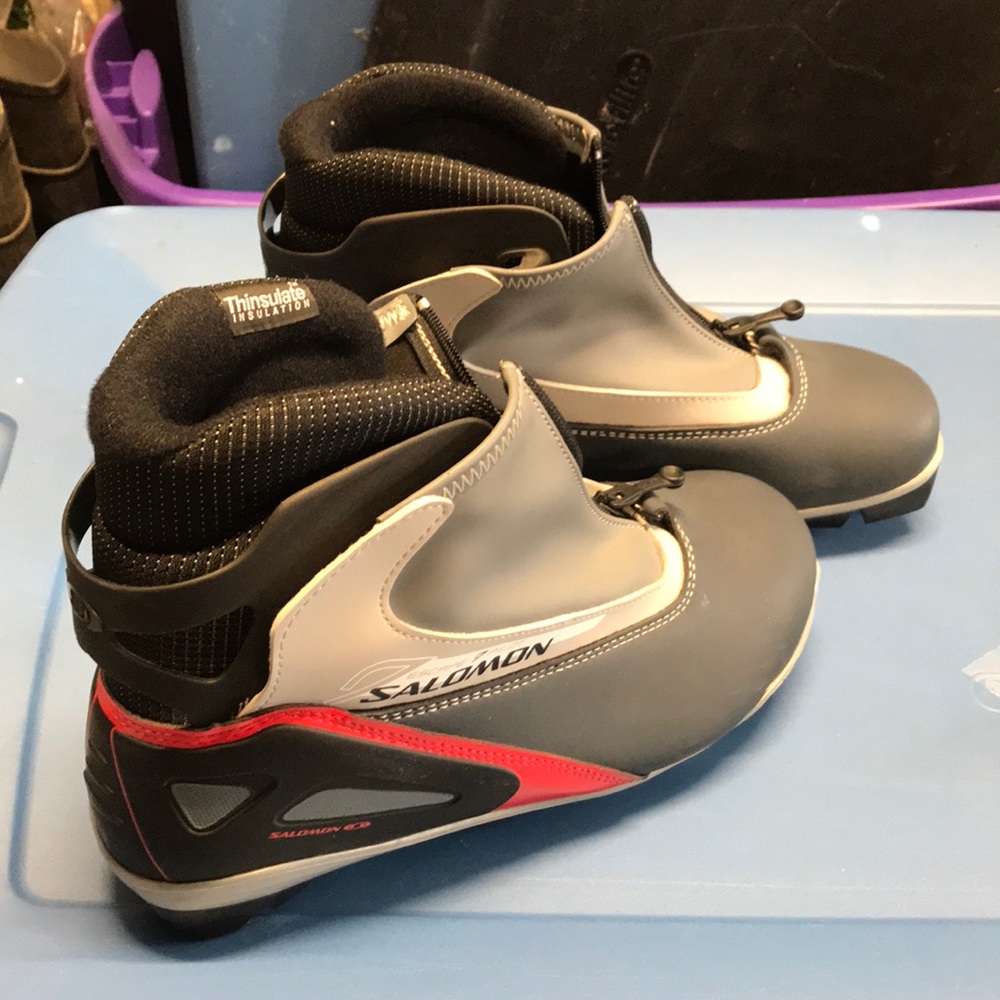 Cross country skiing boots salomon u.s 8 men’s